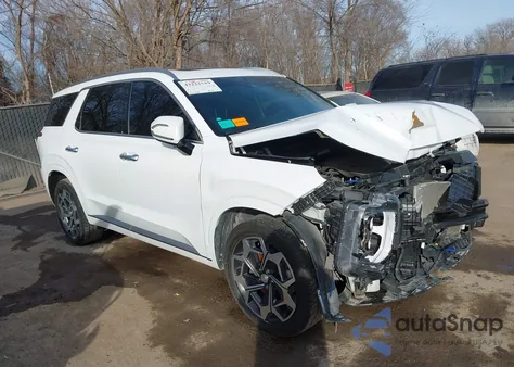 2022 Hyundai Palisade Calligraphy z USA, uszkodzony, nr VIN KM8R7DHE4NU401699